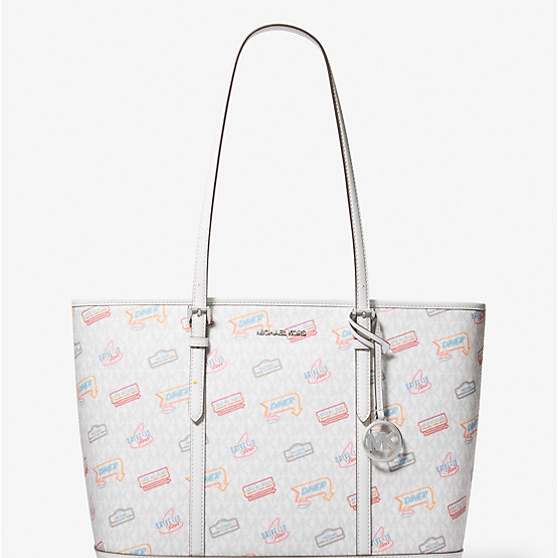 Michael Kors Multicolor Logo Tote